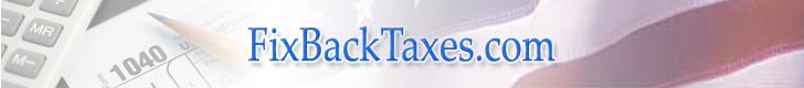 Back Taxes banner